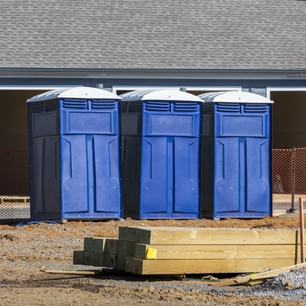 how do you ensure the porta potties are secure and safe from vandalism during an event in Parksville